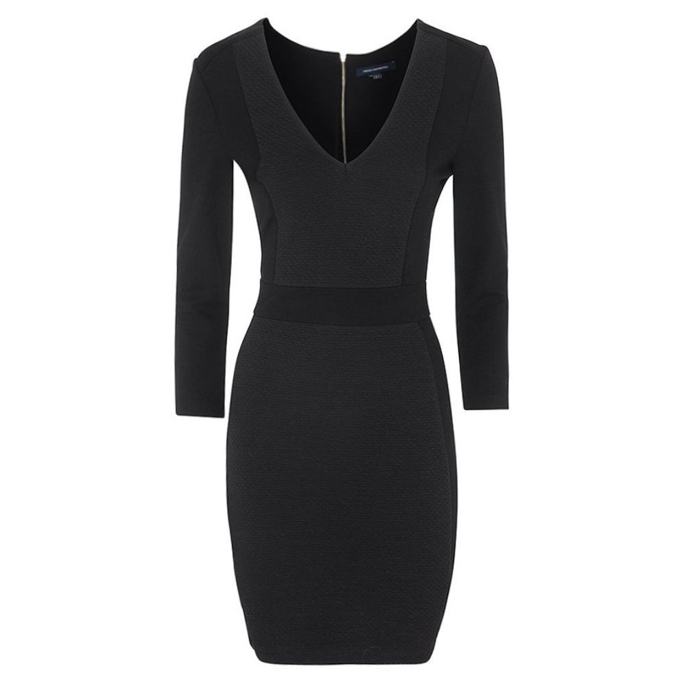 NWT French Connection Textured Bodycon Dress